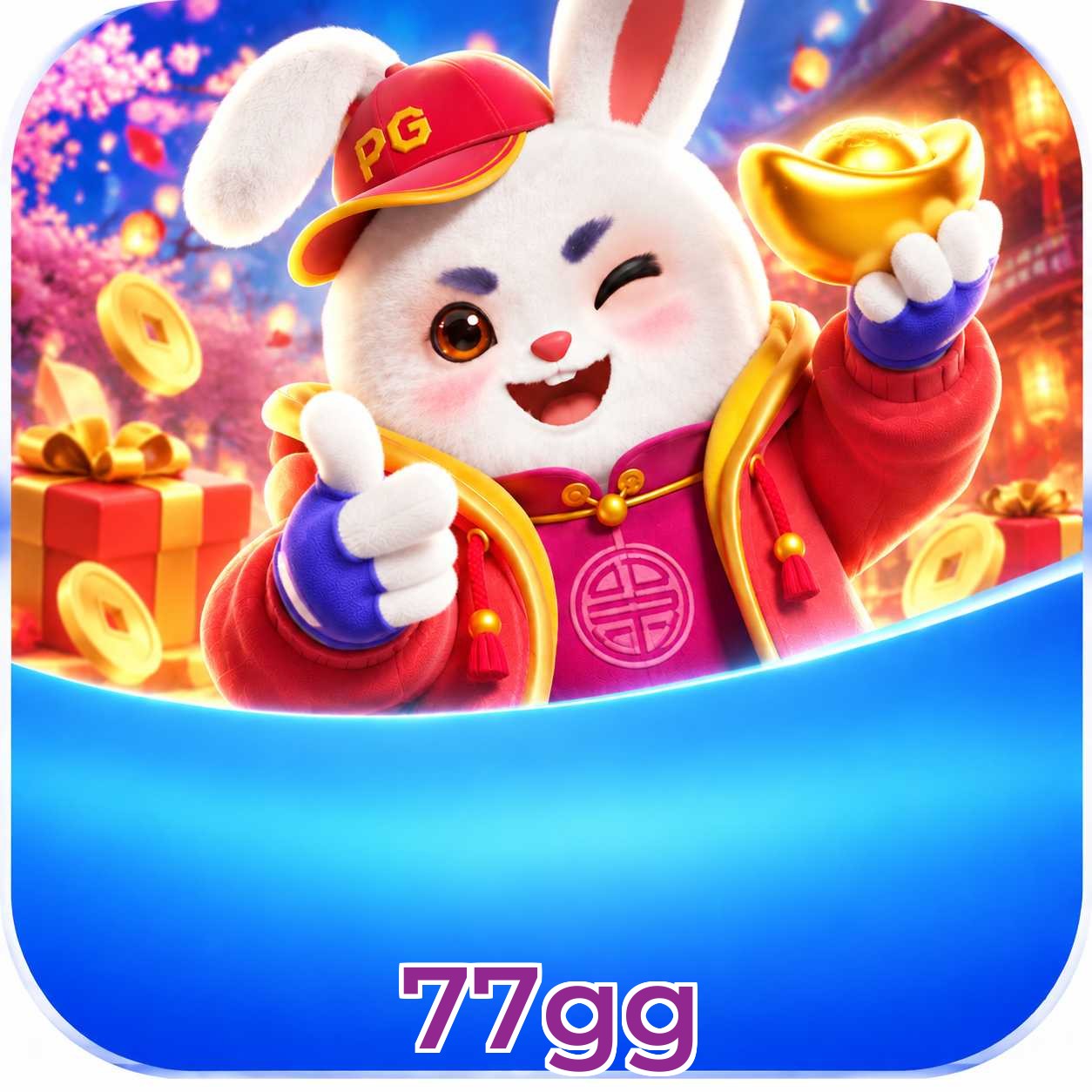 Canal oficial da 77gg no Telegram com bônus e suporte